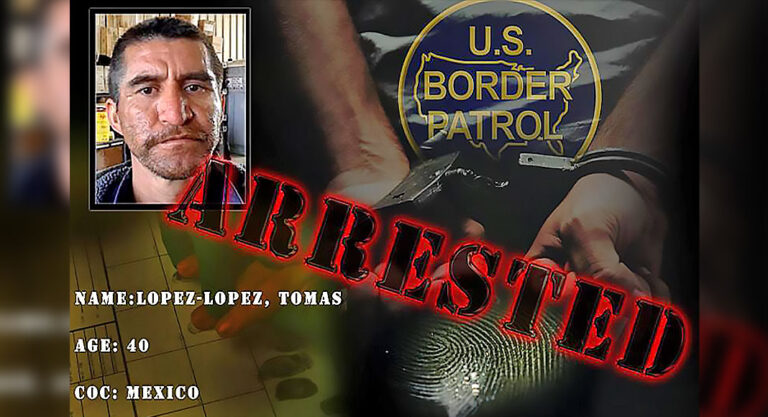 Laredo Sector Border Patrol agents arrest criminals