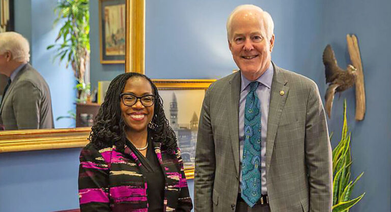 Cornyn Meets with Supreme Court Nominee Judge Jackson 