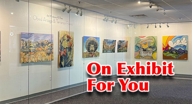 El Paso International Airport Art Windows 