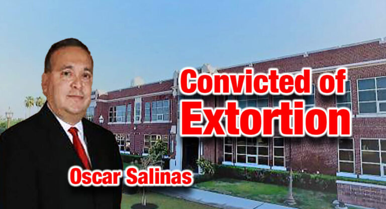 La Joya trustee convicted of extortion 