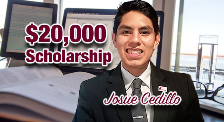 Senior awarded highly competitive $20,000 Coca-Cola Scholarship 