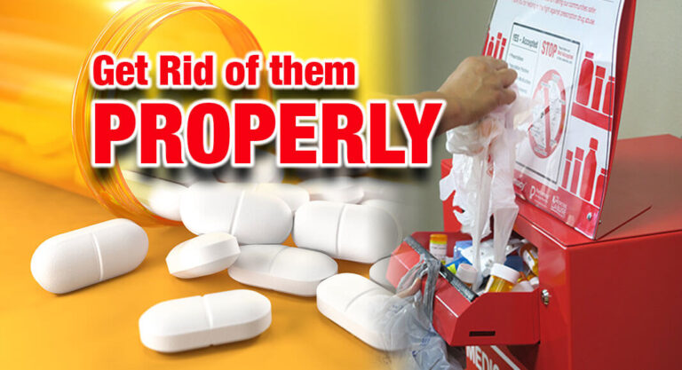 Properly Dispose of Prescription Medications