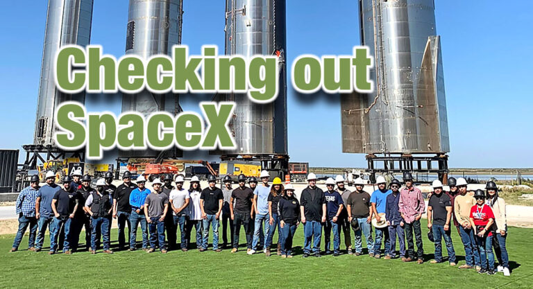 Students treated to SpaceX tour