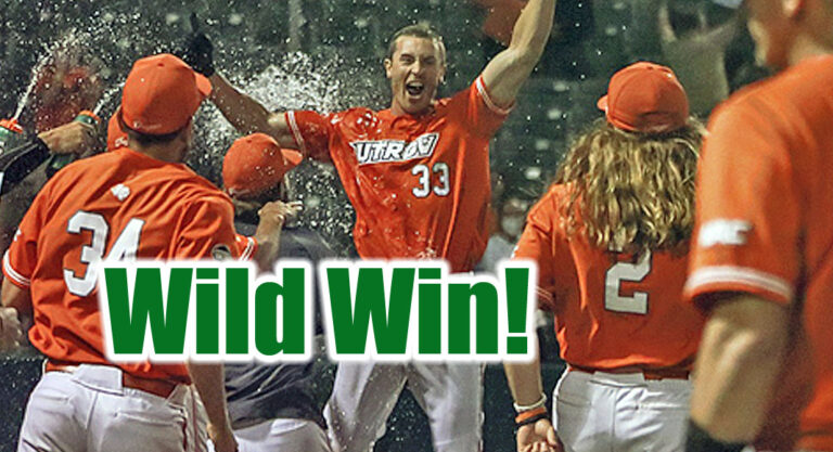 Baseball Walks-Off Houston Baptist on Wild Pitch 