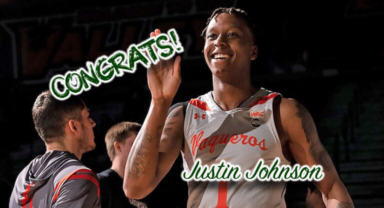 Johnson Earns All-WAC Men’s Basketball Honors