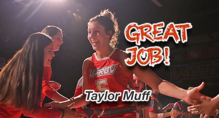 ￼Taylor Muff Earns All-WAC Honors