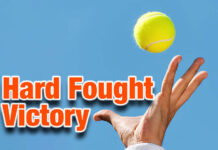 Whitehead’s Tiebreaker Win Secures Intense Victory for Men’s Tennis