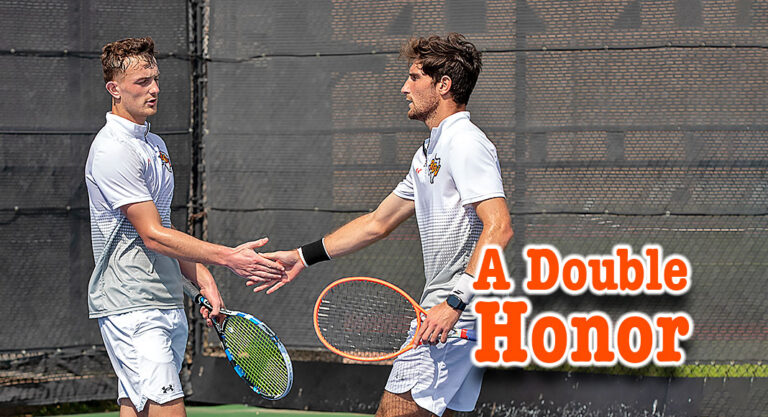 Kvantaliani, Hutchings Earn WAC Men’s Tennis Athlete of the Week