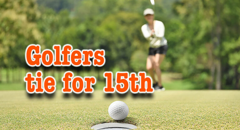￼Women’s Golf Finishes Tied For 15th At GCU Invitational