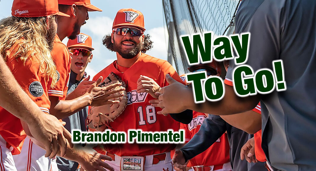 Pimentel Named National Player Of The Week By Collegiate Baseball Texas Border Business