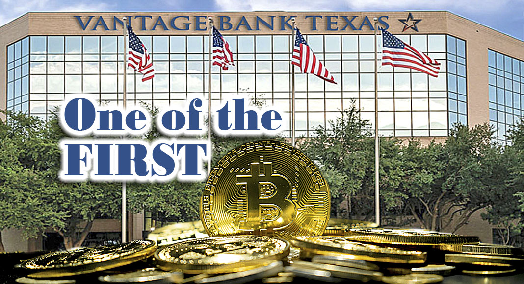 Vantage Bank Texas has become one of the first Texas employers to offer bitcoin savings plans for employees. Image source: vantage.bank. Image for illustration purposes