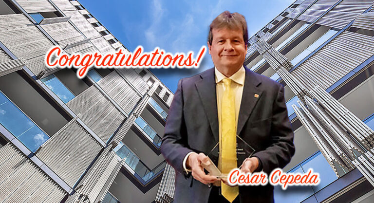 Cesar Cepeda awarded The William C. Jennings Award