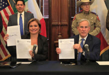 Governor Abbott Signs Border Security Memoranda of Understanding With Chihuahua Governor Campos, Coahuila Governor Solís