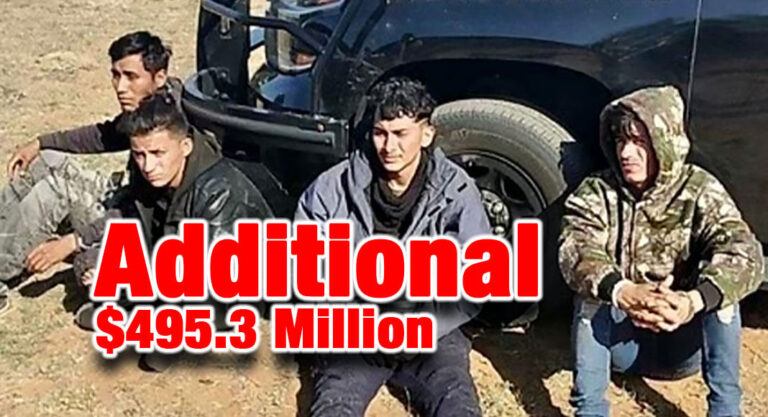 $495.3 Million In Additional Funding For Operation Lone Star, Border Security Operations 