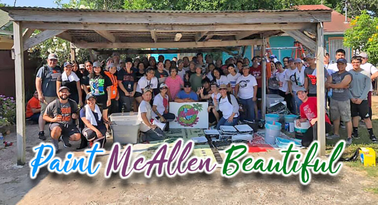 Keep McAllen Beautiful to Begin Annual Paint McAllen Beautiful Project