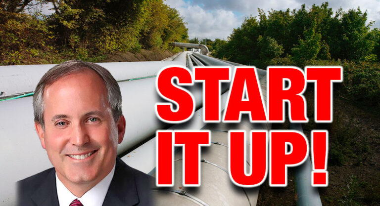 AG Paxton Sends Letter to Biden on Reauthorizing the Keystone Pipeline