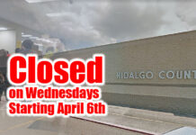 Hidalgo County Tax Offices to begin closing on Wednesdays beginning April 6th