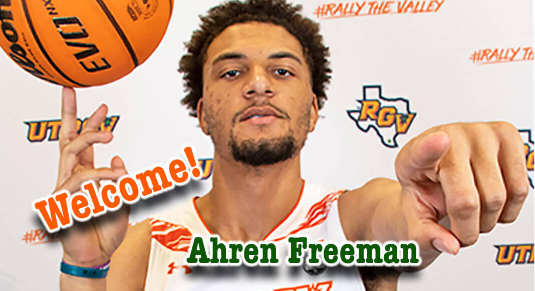 Men S Basketball Signs Ahren Freeman For 22 23 Texas Border Business