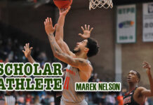 Marek Nelson Earns DI-AAA ADA Scholar Athlete Honors