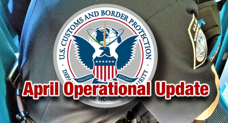 CBP April 2022 Monthly Operational Update