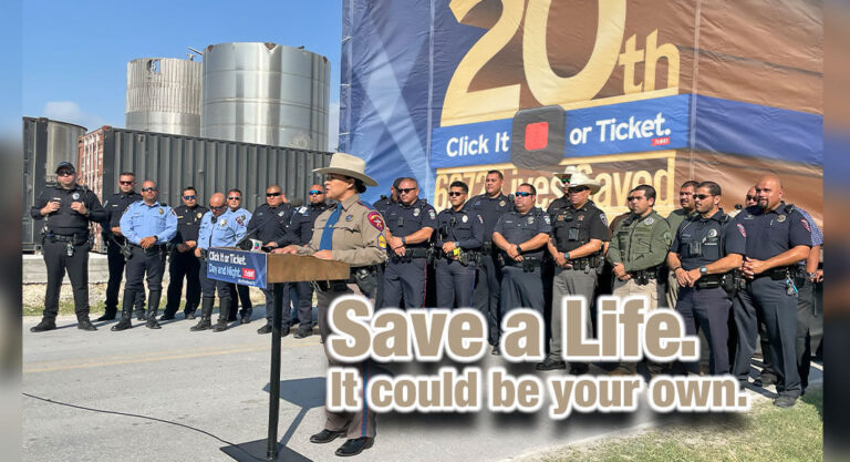 Texas Click It Or Ticket Campaign Marks 20th Anniversary