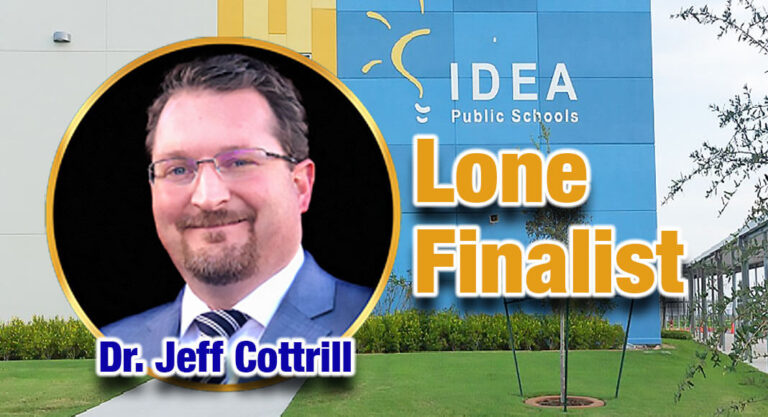 Lone Finalist for Superintendent