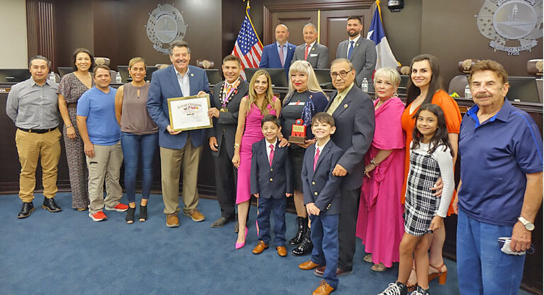 Special Recognition During Council Meeting