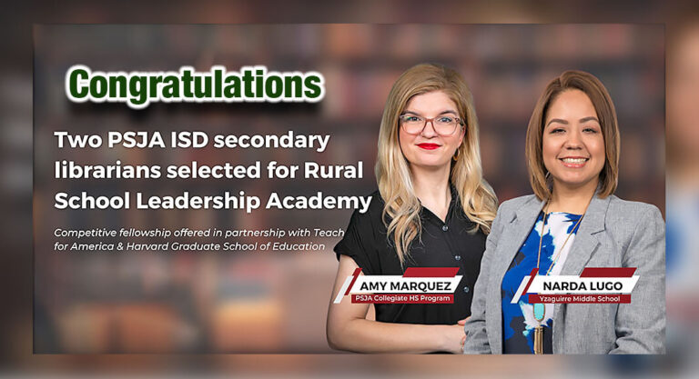 Two Librarians selected for Rural School Leadership Academy 