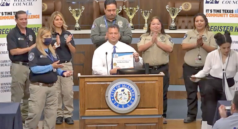 City of McAllen, McAllen I.S.D. recognized for state-wide community health challenge win