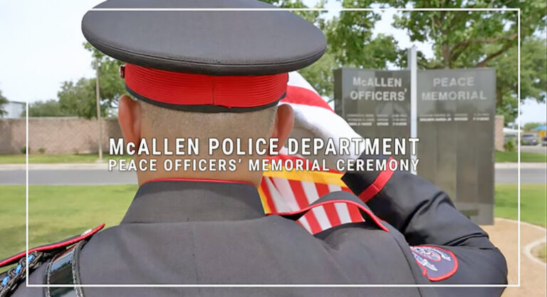 McAllen Police Officers Memorial Ceremony 