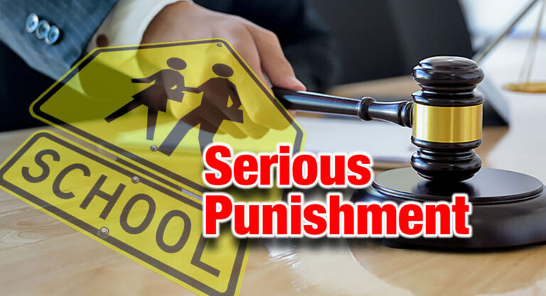 Serious Punishment for Juveniles Making False Threats Of Violence At Schools