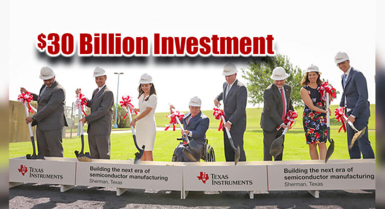Texas Instruments’ $30 Billion Investment Groundbreaking 