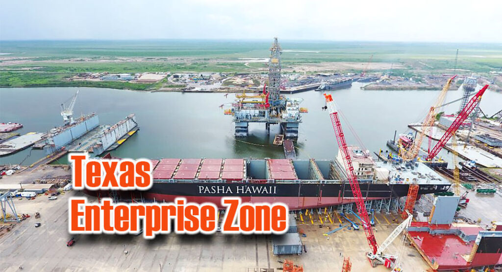 Keppel AmFELS Designated Texas Enterprise Zone Texas Border Business