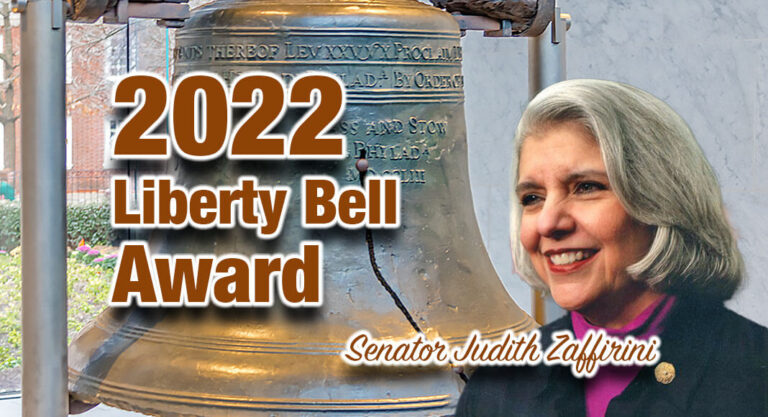 Sen. Judith Zaffirini, District 21 receives 2022 Liberty Bell Award 
