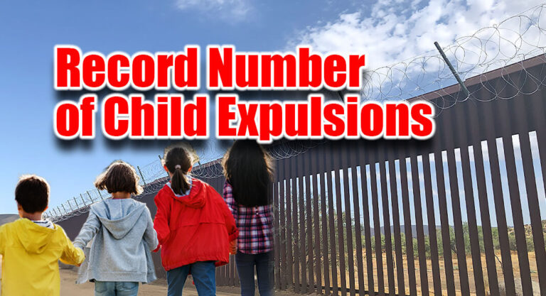 Expulsions of children from the United States UP