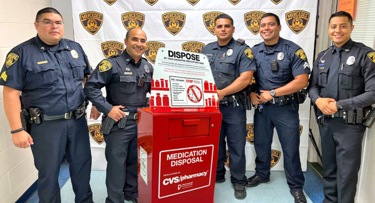Mercedes Police Department Unveils Prescription Box