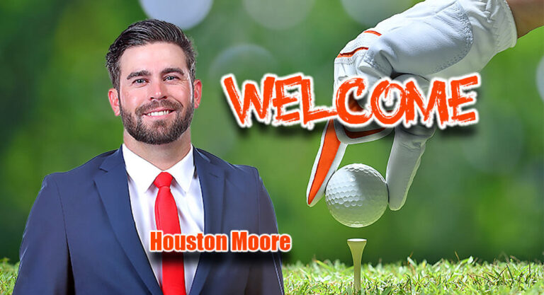 Houston Moore; New Men’s Golf Head Coach