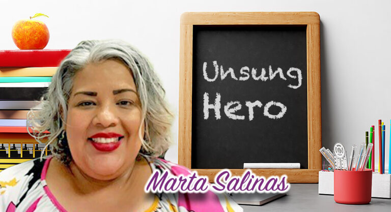 Meet Marta Salinas, a University Unsung Hero