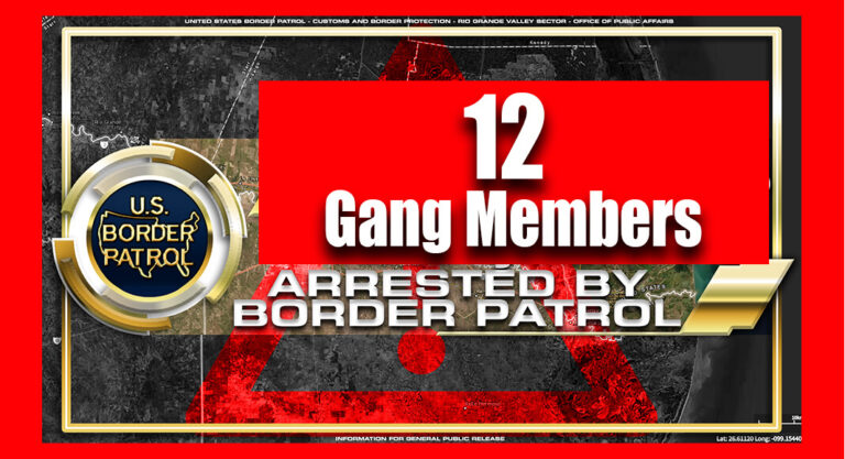 Twelve Gang Members Arrested Within Three Days