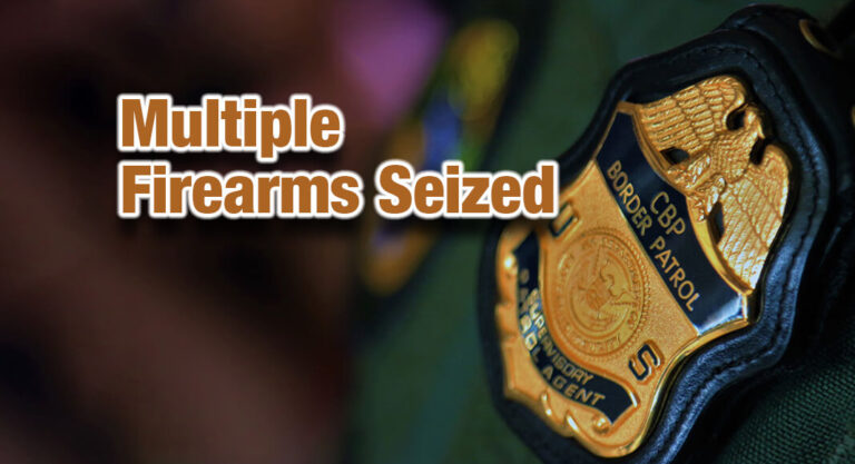 Multiple Firearms Seized Near Falcon Dam 