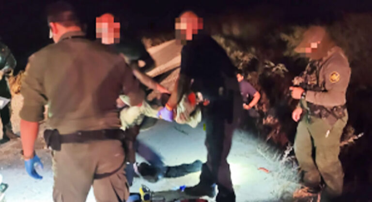RGV Sector Border Patrol Agents Enter Water, Rescue Migrants