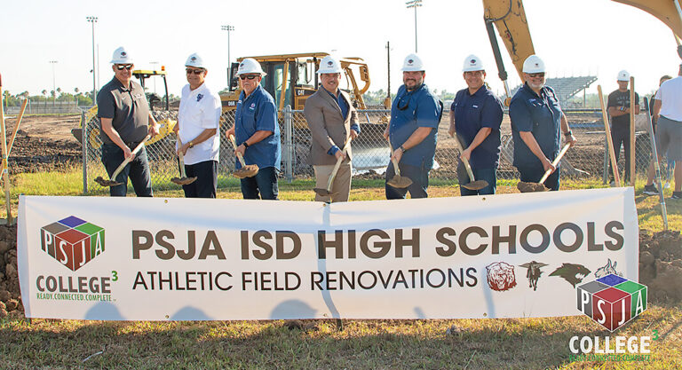 Groundbreaking Ceremony for High School Athletic Field Renovations