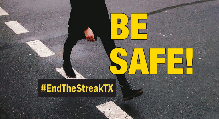 Pedestrian Deaths in Texas Increasing