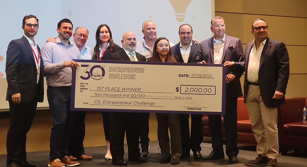 It was a big win for two South Texas College students at the Commodities Integrated Logistics (CiL) Entrepreneur Challenge recently hosted at the McAllen Convention Center. Image Courtesy of STC
