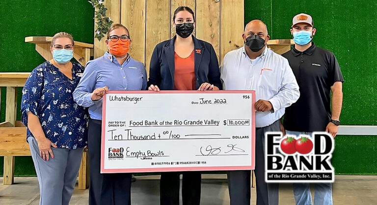 Whataburger Co-sponsors Empty Bowls Lower Valley July 30th