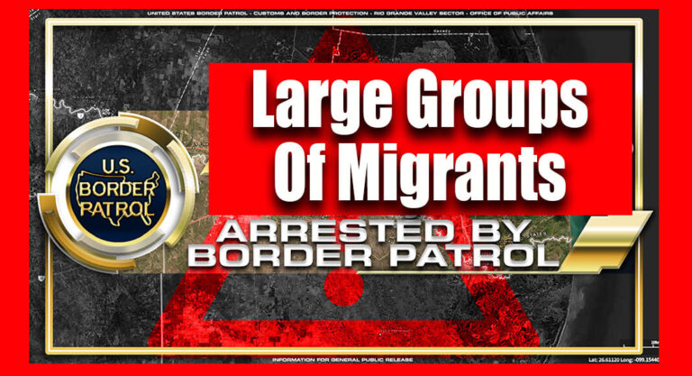 <strong>Del Rio Agents Encounter Multiple Large Groups of Migrants</strong>