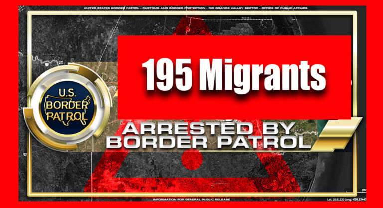 RGV Agents Apprehend 195 Migrants and 283 Pounds of Marijuana 
