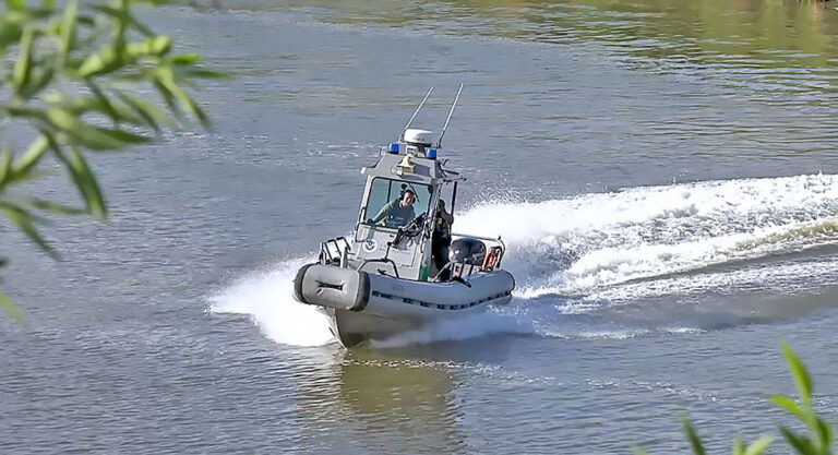Smugglers Drive Marijuana Load Vehicle Into the Rio Grande