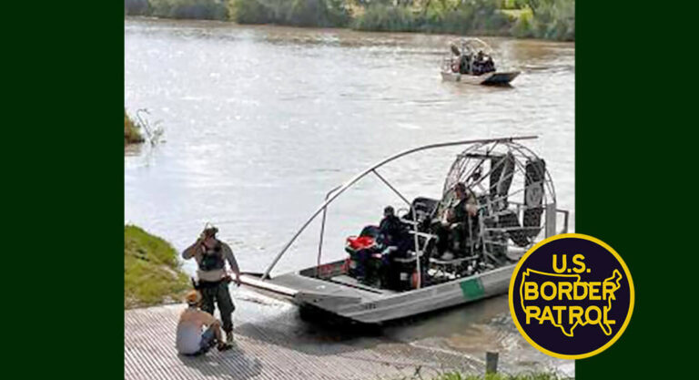 Laredo BP Rescued an Individual from the Rio Grande
