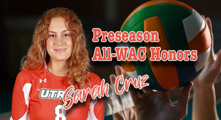 Cruz Earns Preseason All-WAC Honors